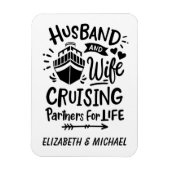 Magnet Flexible Porte Cabine des partenaires de croisière époustou (Vertical)