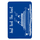 Magnet Flexible Porte de Cabine de croisière Mariage Knot (Vertical)