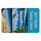 Magnet Flexible Porte de cabine Tropical (Horizontal)