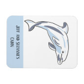 Magnet Flexible Porte de croisière Cabine personnalisée CUTE Dolph (Horizontal)