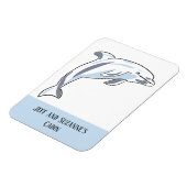 Magnet Flexible Porte de croisière Cabine personnalisée CUTE Dolph (Côté Gauche)