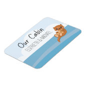 Magnet Flexible Porte de croisière personnalisée Marqueur de loutr (Côté Gauche)