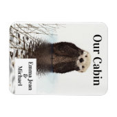 Magnet Flexible Porte de croisière personnalisée Mignonne Louter d (Horizontal)