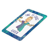 Magnet Flexible Porte de croisière Tropical Beach Drôle Drôle Cari (Côté Gauche)