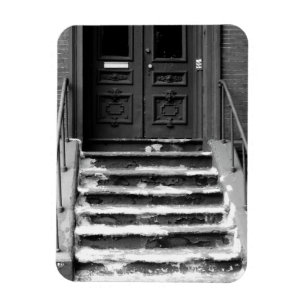 Magnet Flexible Porte de la vieille ville et escalier Peinture des