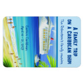 Magnet Flexible Porte d'entrée de navire de croisière tropicale pe (Horizontal)