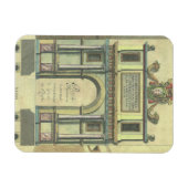 Magnet Flexible Porte d'entrée d'église ancienne Architecture de l (Horizontal)