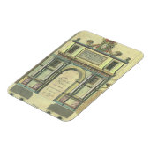 Magnet Flexible Porte d'entrée d'église ancienne Architecture de l (Côté Gauche)