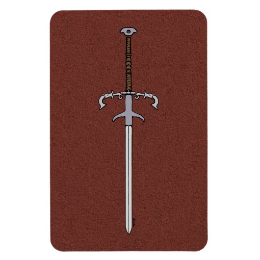 Magnet Flexible Porte du 16e siècle / Épée Processionnelle (Vertical)