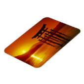 Magnet Flexible Porte O-Torii, Sanctuaire Itsukushima, Miyajima, (Côté Gauche)