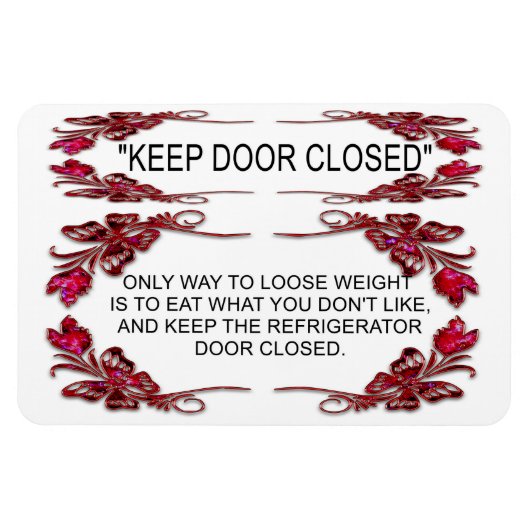 MAGNET FLEXIBLE PORTE RÉFRIGÉRATEUR (Horizontal)