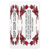 MAGNET FLEXIBLE PORTE RÉFRIGÉRATEUR (Vertical)