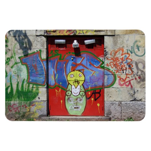 Magnet Flexible Porte rouge (Horizontal)