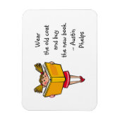 Magnet Flexible Porter Ancien Manteau Acheter Nouveau Livre Mignon (Vertical)