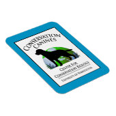 Magnet Flexible Porteur de canines de conservation (Côté Droit)