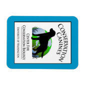 Magnet Flexible Porteur de canines de conservation (Horizontal)