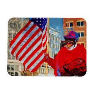 Magnet Flexible Porteur de drapeau à cheval