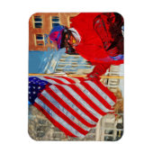 Magnet Flexible Porteur de drapeau à cheval (Vertical)