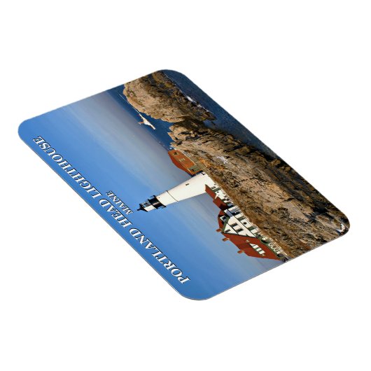 Magnet Flexible Portland Head Lighthouse, Maine (Côté Droit)