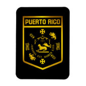 Magnet Flexible Porto Rico Emblem (Vertical)
