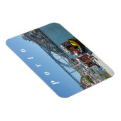 Magnet Flexible Porto. Rivière Douro et pont Dom Luis I. (Côté Droit)