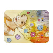 Magnet Flexible Portrait Abstrait (Horizontal)