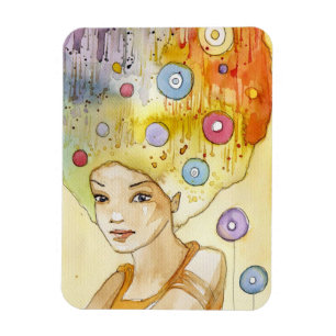 Magnet Flexible Portrait abstrait
