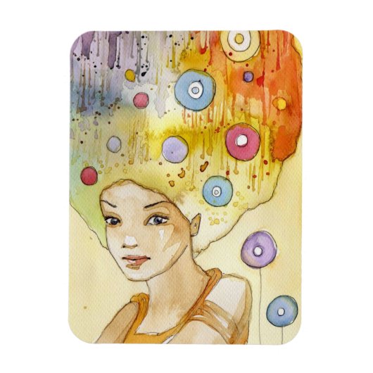 Magnet Flexible Portrait Abstrait (Vertical)