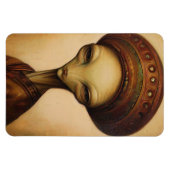 Magnet Flexible Portrait Alien antique (Horizontal)