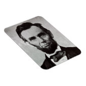 Magnet Flexible Portrait d'Abe Lincoln 2 (Côté Droit)