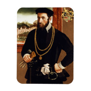 Magnet Flexible Portrait d'Anton Rummel von Liechtenan
