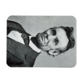 Magnet Flexible Portrait de Abe Lincoln 1 (Horizontal)
