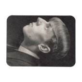 Magnet Flexible Portrait de Aubrey Beardsley (1872-1898) par Frede (Horizontal)