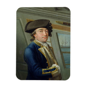 Magnet Flexible Portrait de capitaine William Locker (1731-1800)