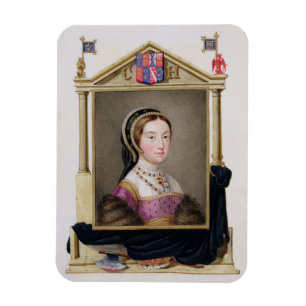 Magnet Flexible Portrait de Catherine Howard (c.1520-d.1542) 5ème