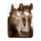 Magnet Flexible Portrait de cheval III (Vertical)