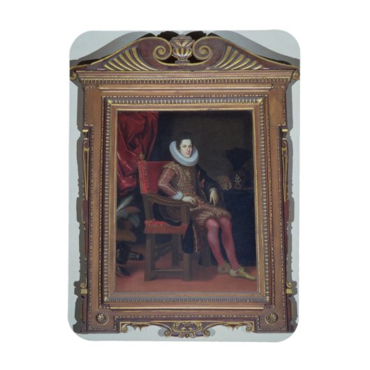 Magnet Flexible Portrait de Cosimo II de'Medici (1590-1621) (huile (Vertical)