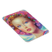 Magnet Flexible Portrait de couronne éthérée (Côté Droit)