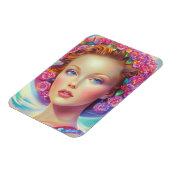 Magnet Flexible Portrait de couronne éthérée (Côté Gauche)