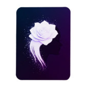 Magnet Flexible Portrait de femme Abstraite (Vertical)