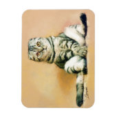 Magnet Flexible Portrait de fixation de chats pliés écossais (Vertical)