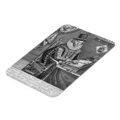 Magnet Flexible Portrait de Francis Bacon (1561-1626) Viscount de (Côté Gauche)