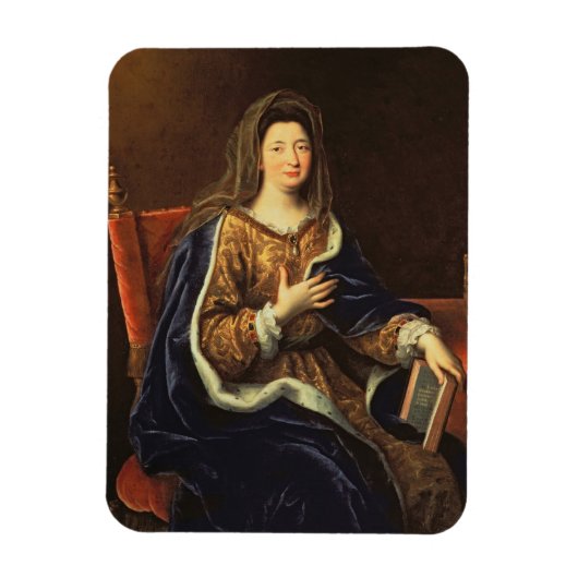 Magnet Flexible Portrait de Francoise d'Aubigne (1635-1719) la Ma (Vertical)