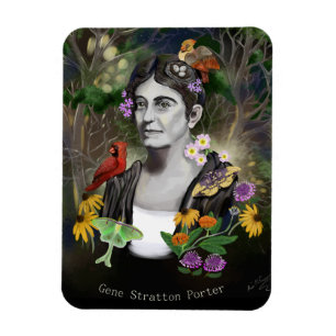 Magnet Flexible Portrait de Gene Stratton Porter