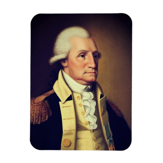 Magnet Flexible Portrait de George Washington (1790) (Vertical)