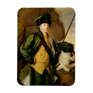 Magnet Flexible Portrait de John Whetham de Kirklington (1731-81)