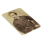 Magnet Flexible Portrait de John Wilkes Booth | 1861-65 (Côté Droit)