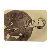 Magnet Flexible Portrait de John Wilkes Booth | 1861-65 (Horizontal)