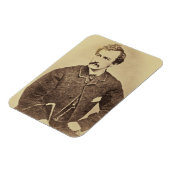 Magnet Flexible Portrait de John Wilkes Booth | 1861-65 (Côté Gauche)