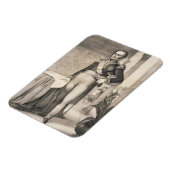 Magnet Flexible Portrait de la Comte de Bourmont (1773-1846), Com (Côté Gauche)